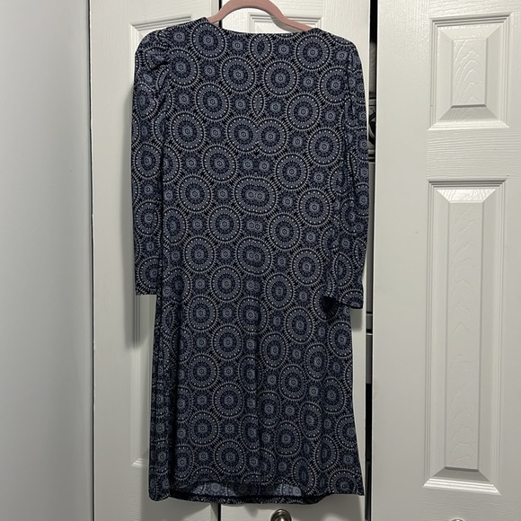 Tommy Hilfiger blue and white dress size 10 knee length NWOT never worn $15 - Picture 3 of 4